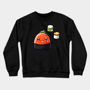 kawaii bento sushi T-Shirt cute  funny Crewneck Sweatshirt